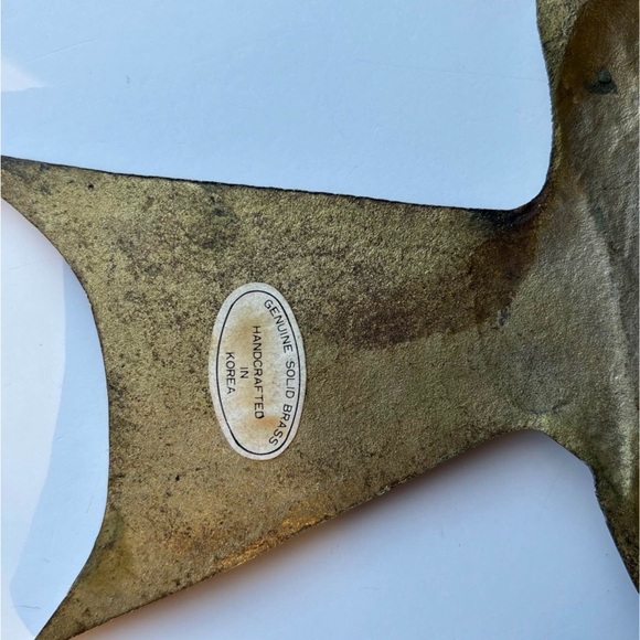 Mcm Brass Fish Wall Hangings- Set of 3 - Picture 6 of 9